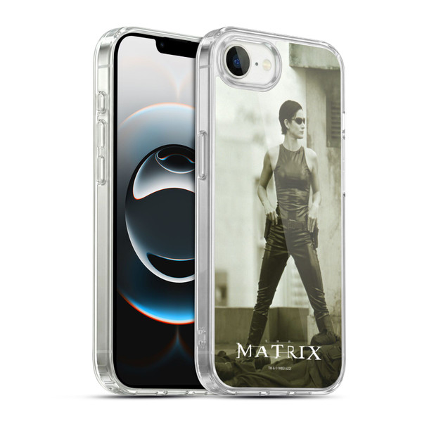 The Matrix Key Art Trinity Soft Gel Case for Apple iPhone 16e / Apple iPhone 17e & MagSafe