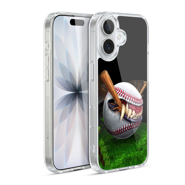 Tom Wood Monsters Baseball Soft Gel Case for Apple iPhone 17
