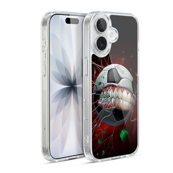 Tom Wood Monsters Soccer Soft Gel Case for Apple iPhone 17
