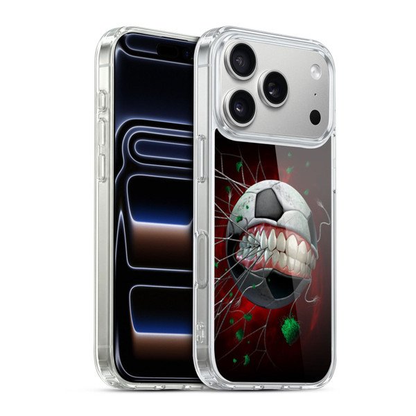 Tom Wood Monsters Soccer Soft Gel Case for Apple iPhone 17 Pro