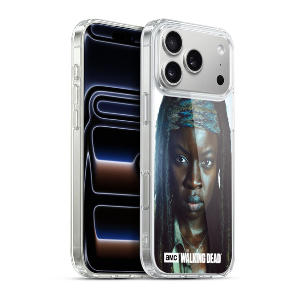 AMC The Walking Dead Characters Michonne Soft Gel Case for Apple iPhone 17 Pro Max