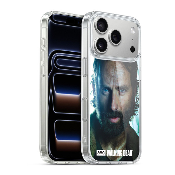 AMC The Walking Dead Characters Rick Soft Gel Case for Apple iPhone 17 Pro