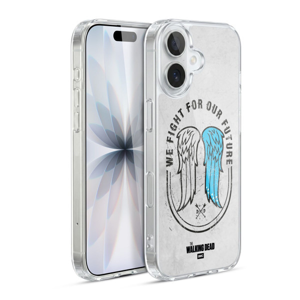 AMC The Walking Dead Daryl Dixon Iconic Wings Soft Gel Case for Apple iPhone 17