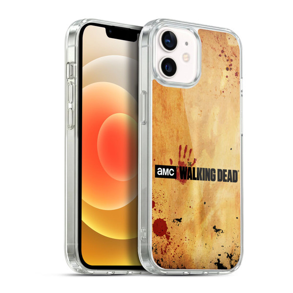 AMC The Walking Dead Logo Horizontal Soft Gel Case for Apple iPhone 12 / iPhone 12 Pro & MagSafe