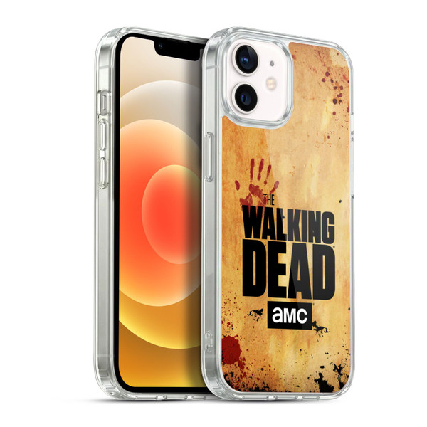 AMC The Walking Dead Logo Stacked Soft Gel Case for Apple iPhone 12 / iPhone 12 Pro & MagSafe