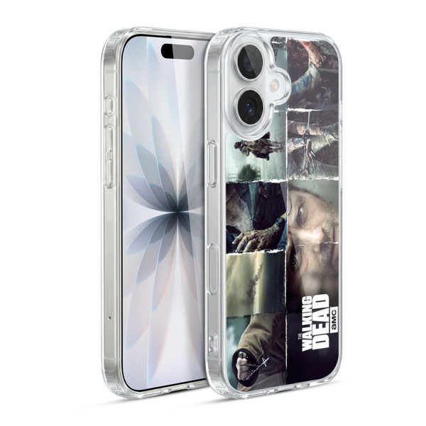 AMC The Walking Dead Logo Key Art Horizontal Soft Gel Case for Apple iPhone 17