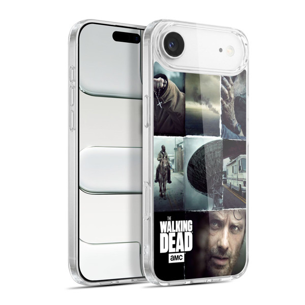 AMC The Walking Dead Logo Key Art Vertical Soft Gel Case for Apple iPhone 17 Air