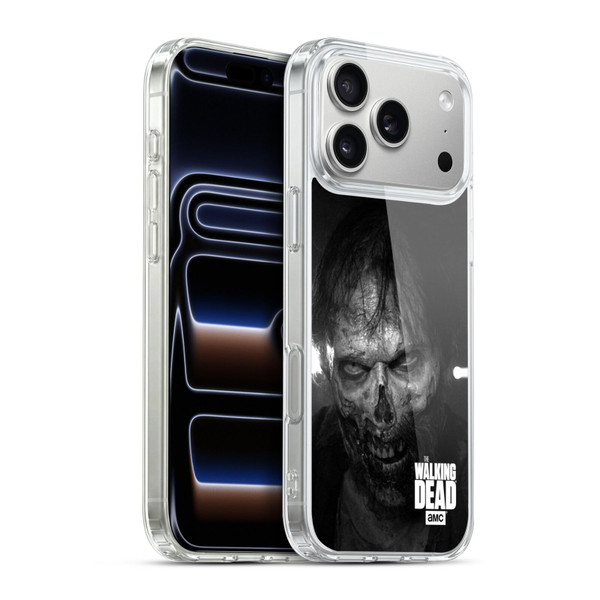 AMC The Walking Dead Logo Stare Soft Gel Case for Apple iPhone 17 Pro Max