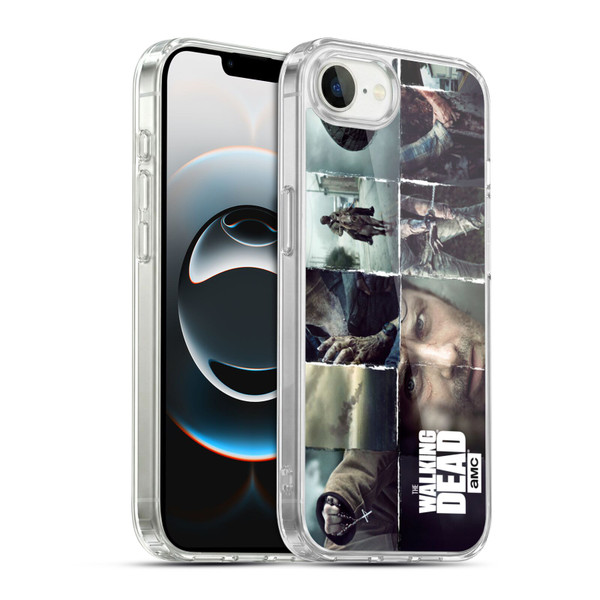 AMC The Walking Dead Logo Key Art Horizontal Soft Gel Case for Apple iPhone 16e / Apple iPhone 17e & MagSafe