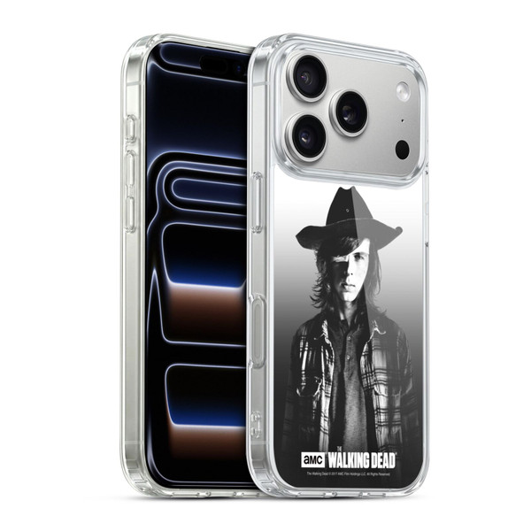 AMC The Walking Dead Filtered Portraits Carl Soft Gel Case for Apple iPhone 17 Pro