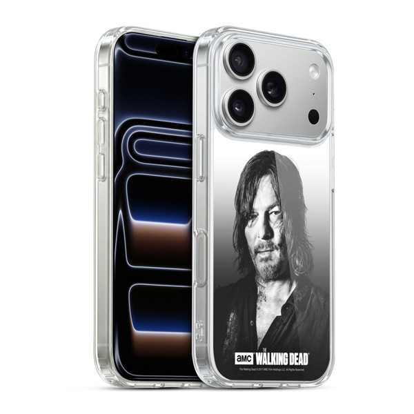 AMC The Walking Dead Filtered Portraits Daryl Soft Gel Case for Apple iPhone 17 Pro