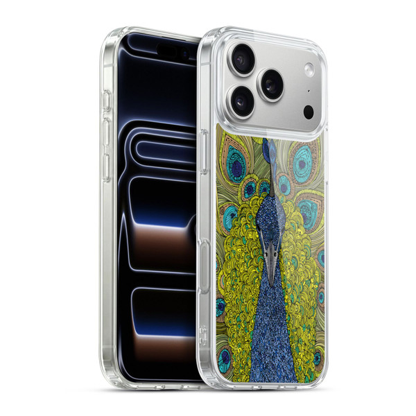 Valentina Birds The Peacock Soft Gel Case for Apple iPhone 17 Pro Max