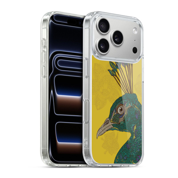 Valentina Birds Peacock Soft Gel Case for Apple iPhone 17 Pro