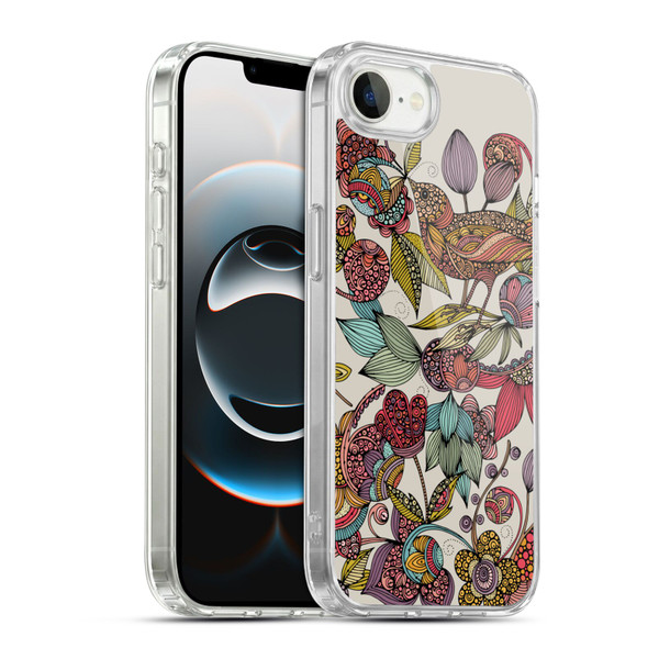 Valentina Birds Flowers Soft Gel Case for Apple iPhone 16e / Apple iPhone 17e & MagSafe