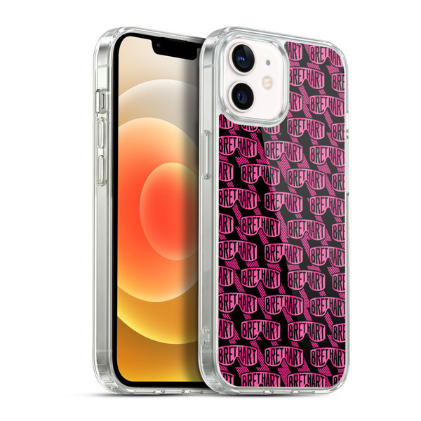WWE Bret Hart Pattern Soft Gel Case for Apple iPhone 12 / iPhone 12 Pro & MagSafe