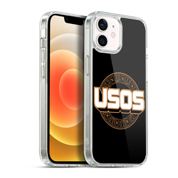 WWE The Usos Logotype Soft Gel Case for Apple iPhone 12 / iPhone 12 Pro & MagSafe
