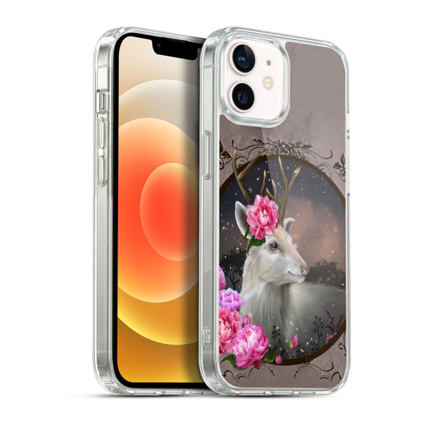 Ash Evans Animals White Deer Soft Gel Case for Apple iPhone 12 / iPhone 12 Pro & MagSafe