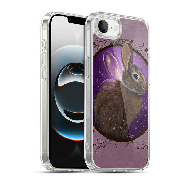 Ash Evans Animals Rabbit Soft Gel Case for Apple iPhone 16e / Apple iPhone 17e & MagSafe