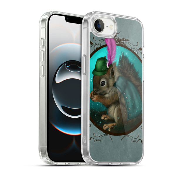 Ash Evans Animals Squirrel Soft Gel Case for Apple iPhone 16e / Apple iPhone 17e & MagSafe