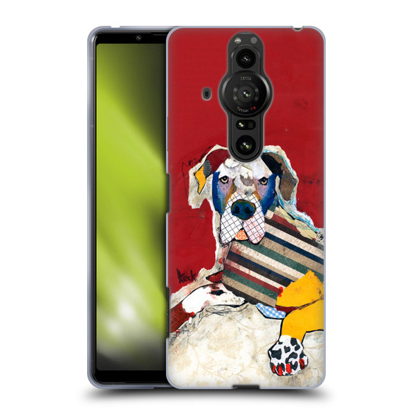 Michel Keck Dogs 2 Great Dane Soft Gel Case for Sony Xperia Pro-I