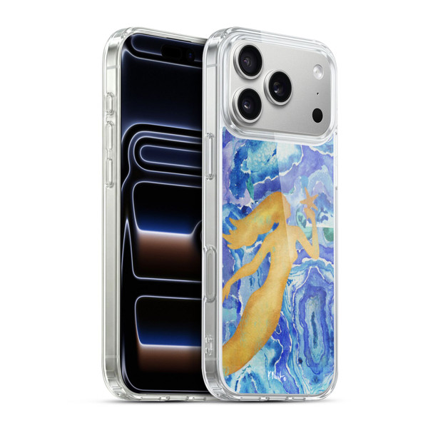 Paul Brent Coastal Agate Mermaid Soft Gel Case for Apple iPhone 17 Pro Max