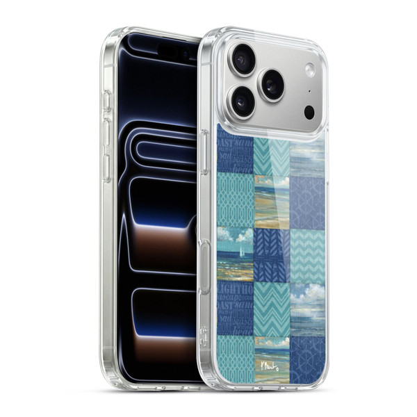 Paul Brent Coastal Beach Scape Patch Work Soft Gel Case for Apple iPhone 17 Pro Max