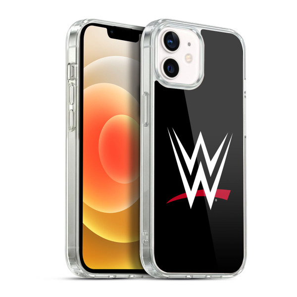 WWE TV Program Logo Main Soft Gel Case for Apple iPhone 12 / iPhone 12 Pro & MagSafe