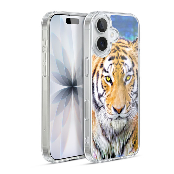 Aimee Stewart Animals Tiger and Lily Soft Gel Case for Apple iPhone 17