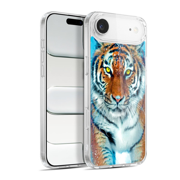 Aimee Stewart Animals Yellow Tiger Soft Gel Case for Apple iPhone 17 Air