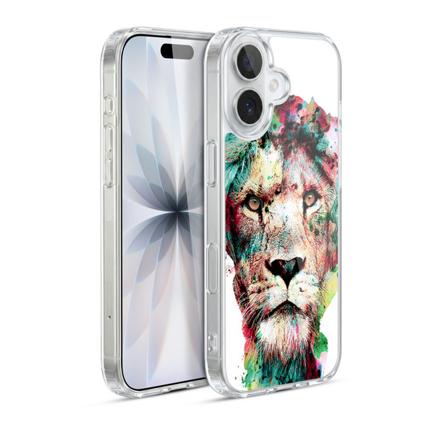 Riza Peker Animals The King Soft Gel Case for Apple iPhone 17