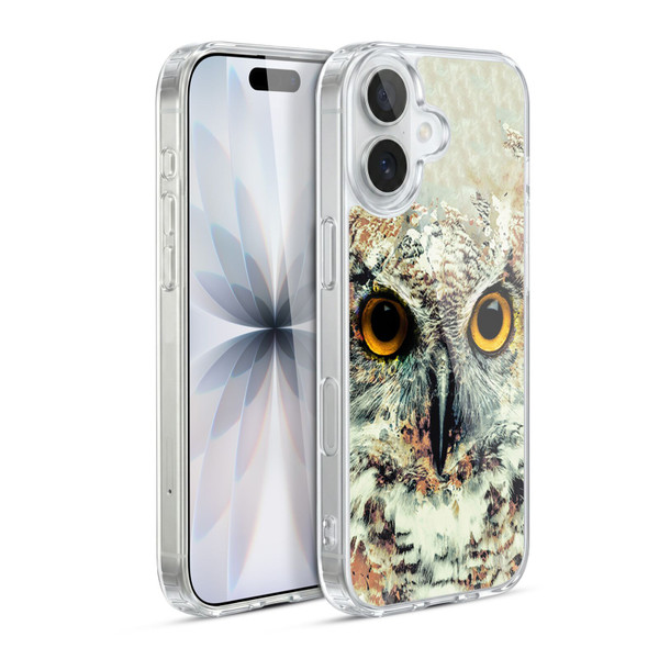 Riza Peker Animals Owl II Soft Gel Case for Apple iPhone 17