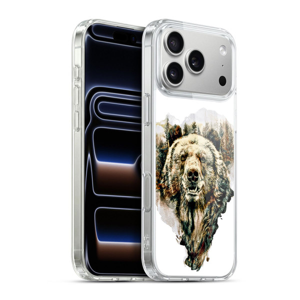 Riza Peker Animals Bear Soft Gel Case for Apple iPhone 17 Pro Max