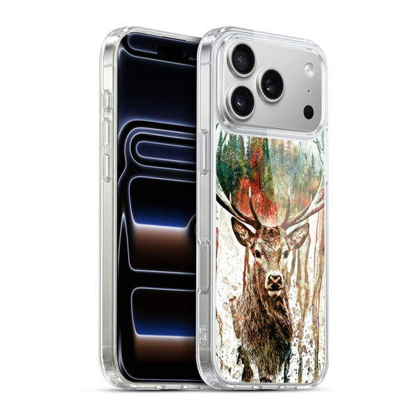 Riza Peker Animals Deer Soft Gel Case for Apple iPhone 17 Pro Max