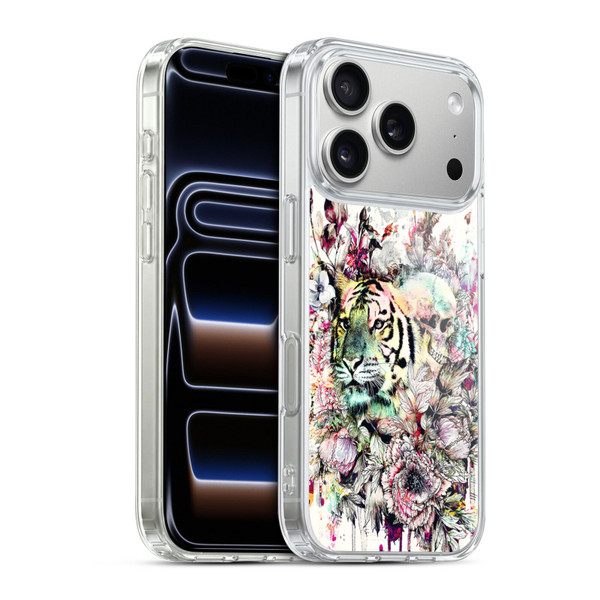 Riza Peker Animals Tiger Soft Gel Case for Apple iPhone 17 Pro