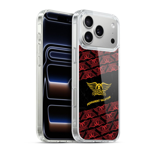 Aerosmith Classics Permanent Vacation Soft Gel Case for Apple iPhone 17 Pro Max