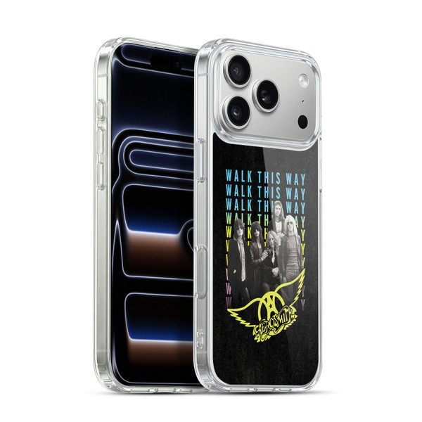 Aerosmith Classics Walk This Way Soft Gel Case for Apple iPhone 17 Pro Max