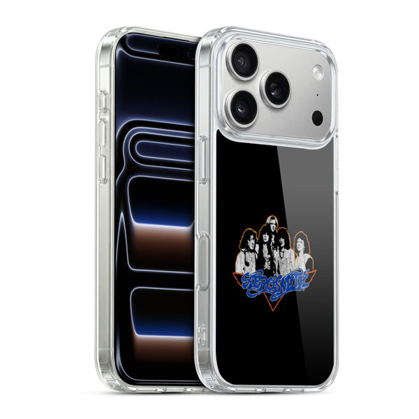 Aerosmith Classics Group Photo Vintage Soft Gel Case for Apple iPhone 17 Pro