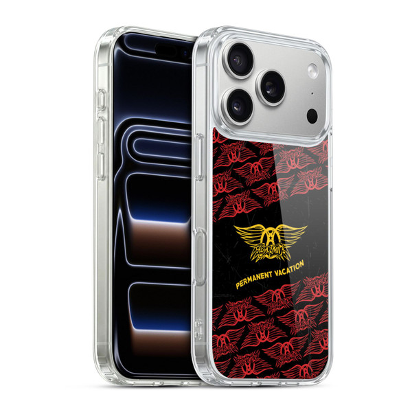 Aerosmith Classics Permanent Vacation Soft Gel Case for Apple iPhone 17 Pro