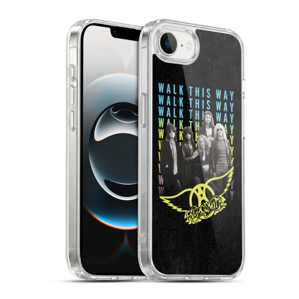 Aerosmith Classics Walk This Way Soft Gel Case for Apple iPhone 16e / Apple iPhone 17e & MagSafe