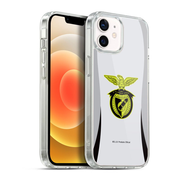 S.L. Benfica 2024/25 Crest Kit Third Soft Gel Case for Apple iPhone 12 / iPhone 12 Pro & MagSafe