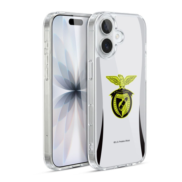 S.L. Benfica 2024/25 Crest Kit Third Soft Gel Case for Apple iPhone 17