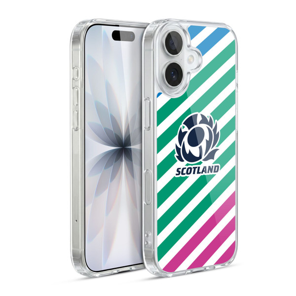 Scotland Rugby Graphics Lines Soft Gel Case for Apple iPhone 17