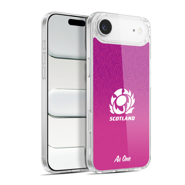Scotland Rugby Graphics Gradient Pattern Soft Gel Case for Apple iPhone 17 Air