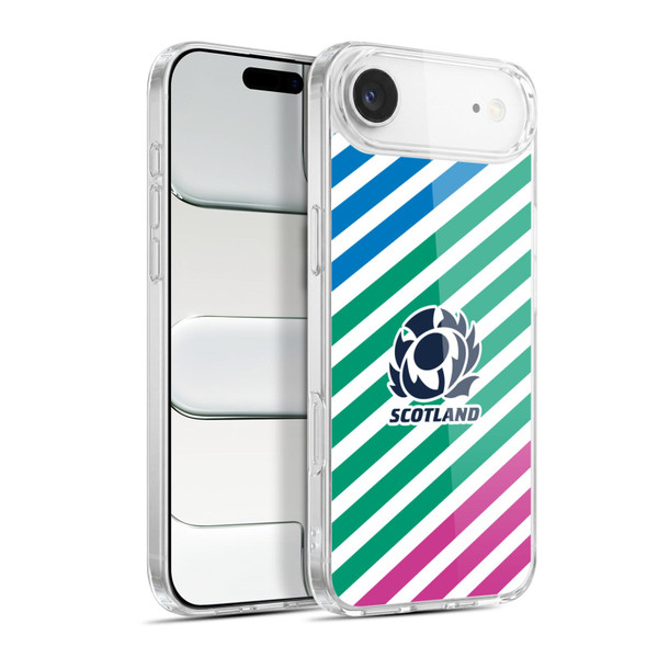 Scotland Rugby Graphics Lines Soft Gel Case for Apple iPhone 17 Air