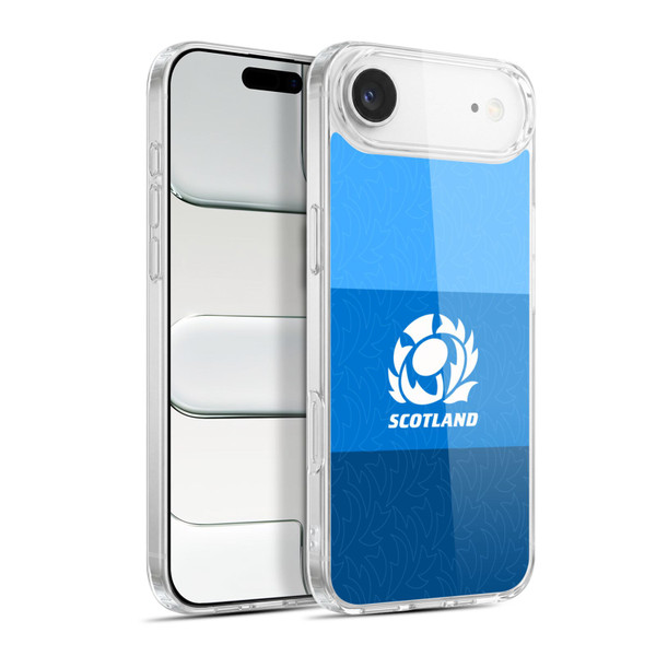Scotland Rugby Graphics Stripes Pattern Soft Gel Case for Apple iPhone 17 Air
