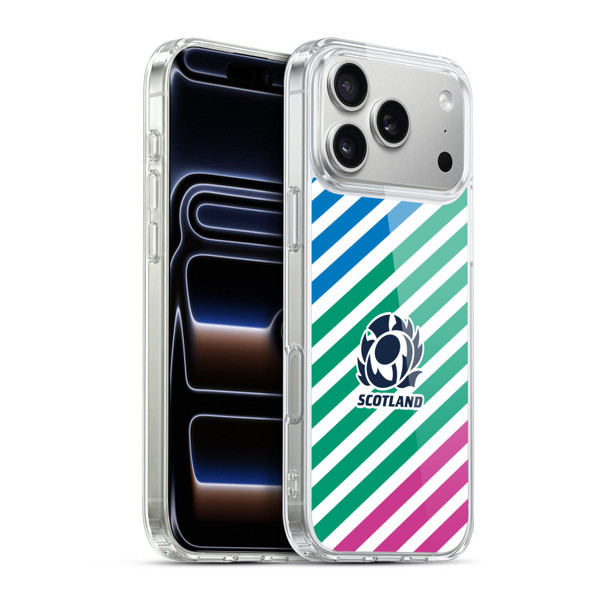 Scotland Rugby Graphics Lines Soft Gel Case for Apple iPhone 17 Pro Max
