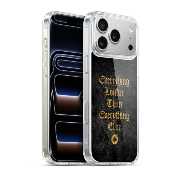 Motorhead Key Art Everything Louder Soft Gel Case for Apple iPhone 17 Pro Max