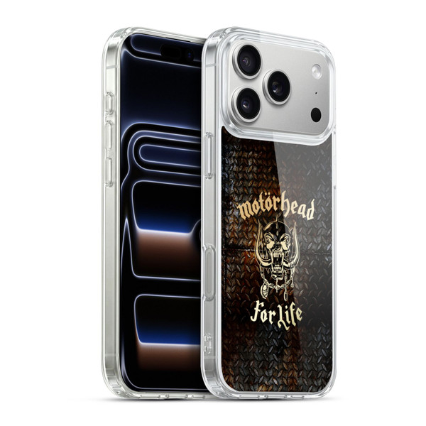 Motorhead Key Art For Life Soft Gel Case for Apple iPhone 17 Pro Max
