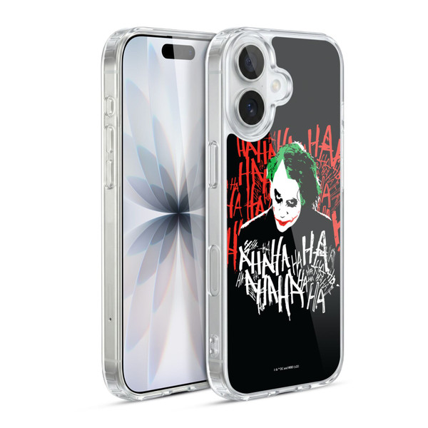 The Dark Knight Graphics Joker Laugh Soft Gel Case for Apple iPhone 17