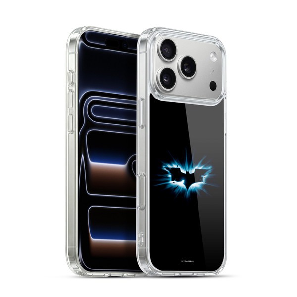 The Dark Knight Graphics Logo Black Soft Gel Case for Apple iPhone 17 Pro Max